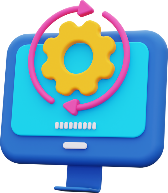 3d operating system icon